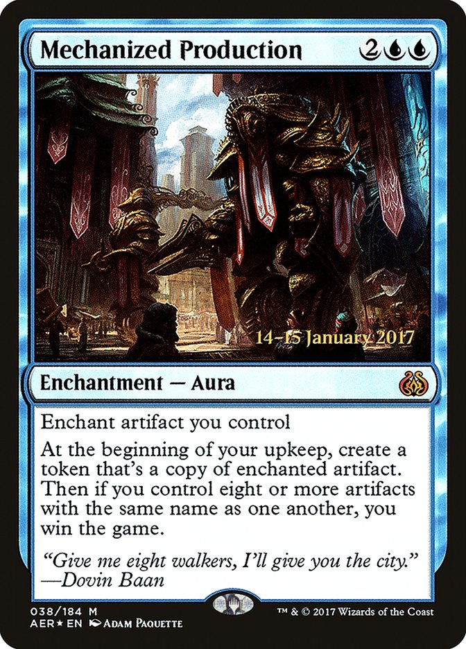 Mechanized Production [Aether Revolt Promos] | Game Haven TX