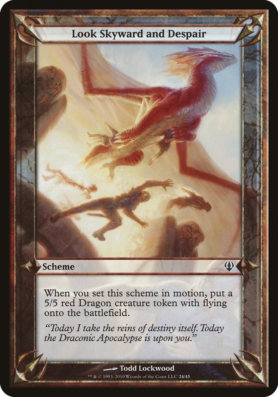 Look Skyward and Despair [Archenemy Schemes] | Game Haven TX