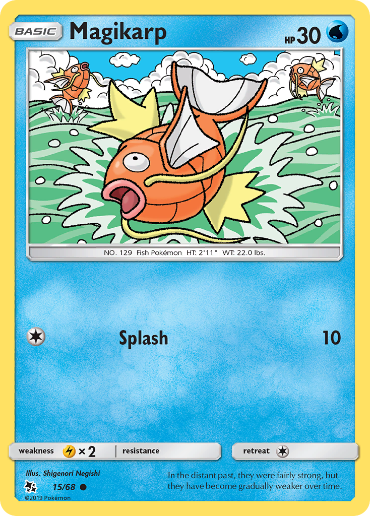 Magikarp (15/68) [Sun & Moon: Hidden Fates] | Game Haven TX