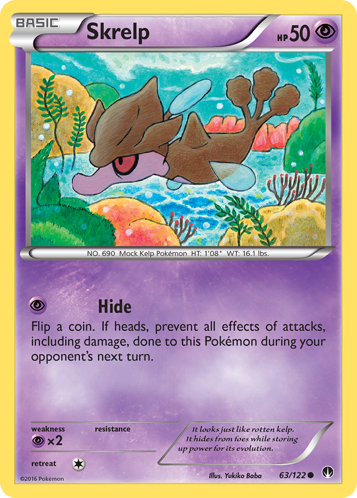 Skrelp (63/122) [XY: BREAKpoint] | Game Haven TX
