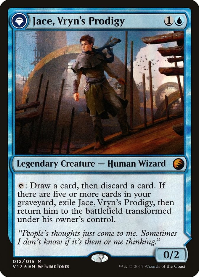 Jace, Vryn's Prodigy // Jace, Telepath Unbound [From the Vault: Transform] | Game Haven TX