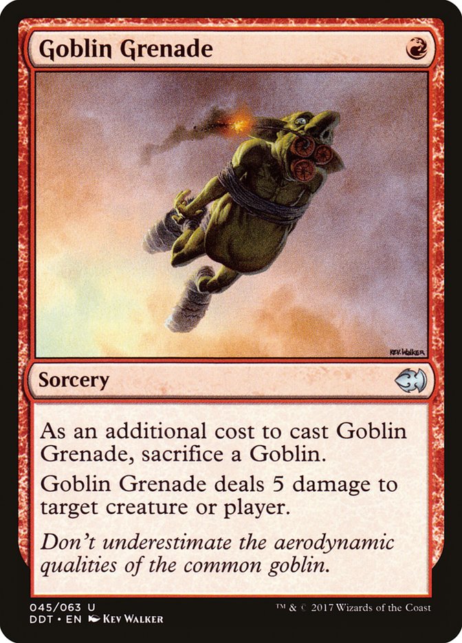 Goblin Grenade [Duel Decks: Merfolk vs. Goblins] | Game Haven TX