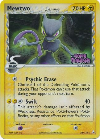 Mewtwo (24/110) (Delta Species) (Stamped) [EX: Holon Phantoms] | Game Haven TX