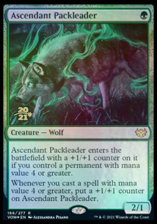 Ascendant Packleader [Innistrad: Crimson Vow Prerelease Promos] | Game Haven TX