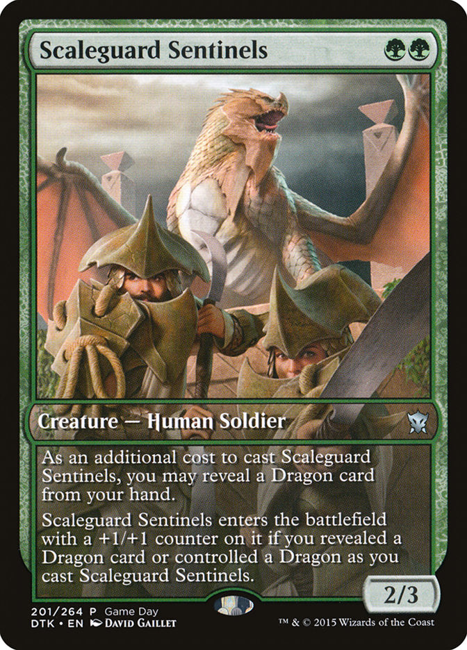 Scaleguard Sentinels [Dragons of Tarkir Promos] | Game Haven TX