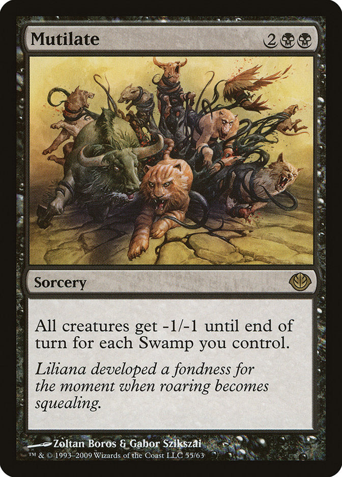 Mutilate [Duel Decks: Garruk vs. Liliana] | Game Haven TX