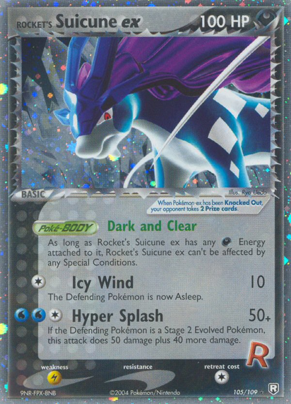Rocket's Suicune ex (105/109) [EX: Team Rocket Returns] | Game Haven TX
