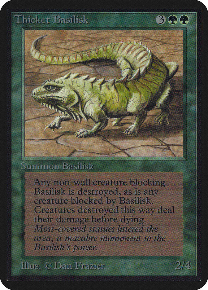 Thicket Basilisk [Limited Edition Alpha] | Game Haven TX