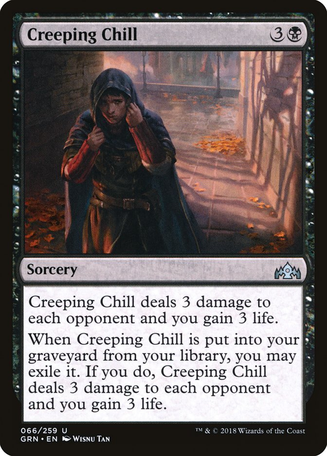 Creeping Chill [Guilds of Ravnica] | Game Haven TX