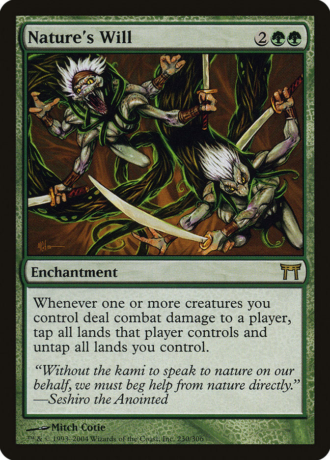Nature's Will [Champions of Kamigawa] | Game Haven TX