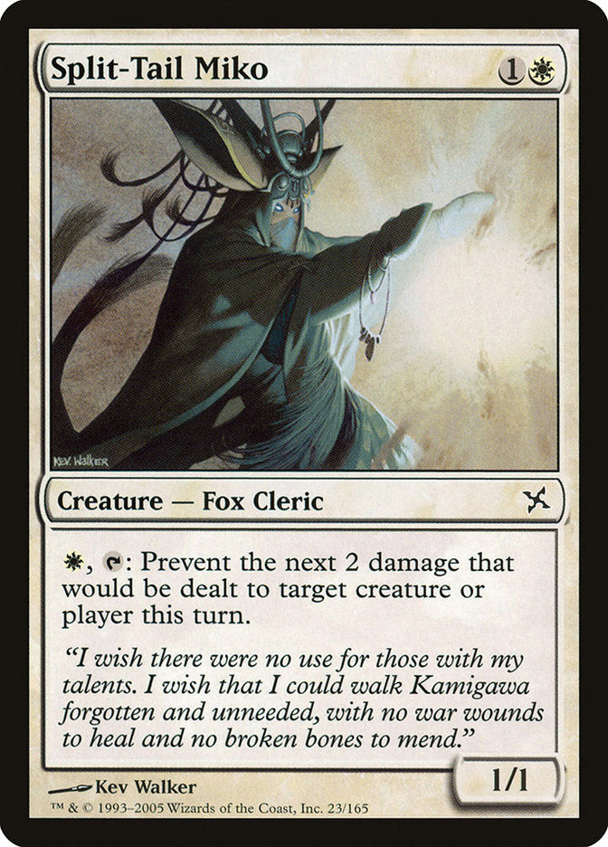 Split-Tail Miko [Betrayers of Kamigawa] | Game Haven TX
