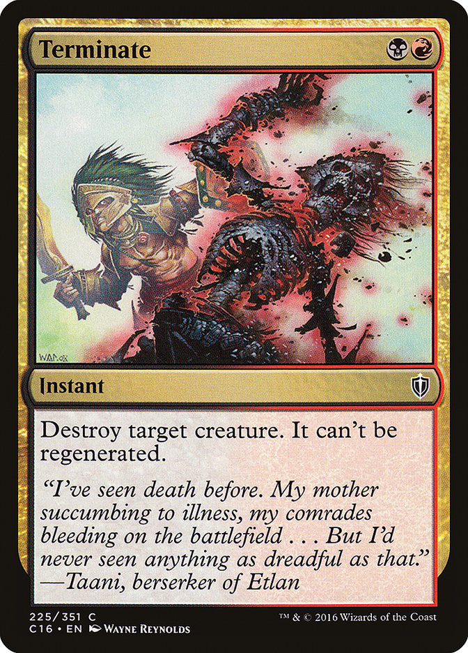 Terminate [Commander 2016] | Game Haven TX