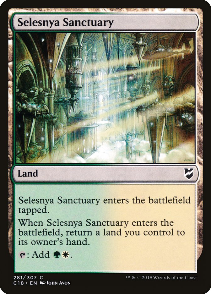 Selesnya Sanctuary [Commander 2018] | Game Haven TX