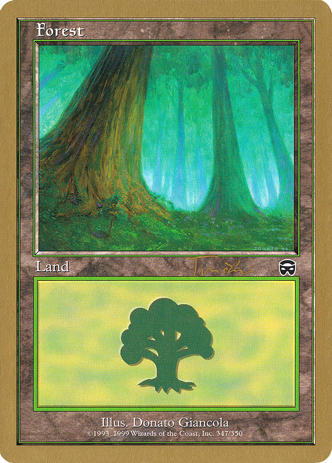 Forest (jt347a) (Jan Tomcani) [World Championship Decks 2001] | Game Haven TX