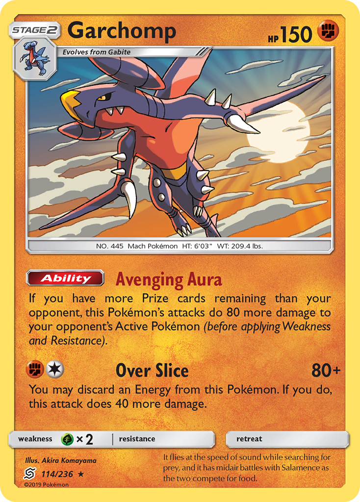 Garchomp (114/236) [Sun & Moon: Unified Minds] | Game Haven TX