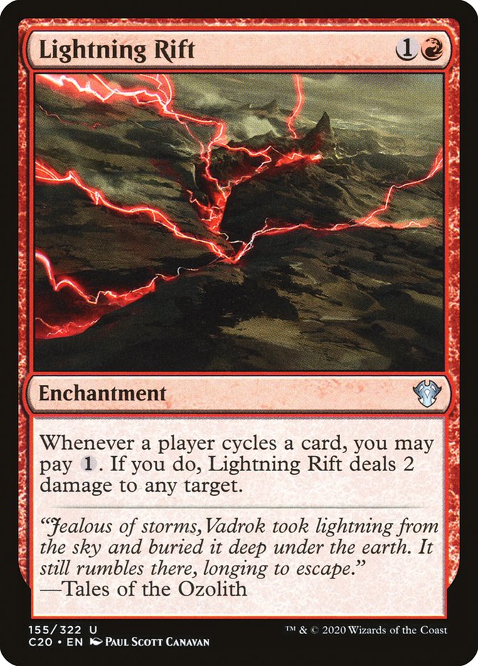 Lightning Rift [Commander 2020] | Game Haven TX