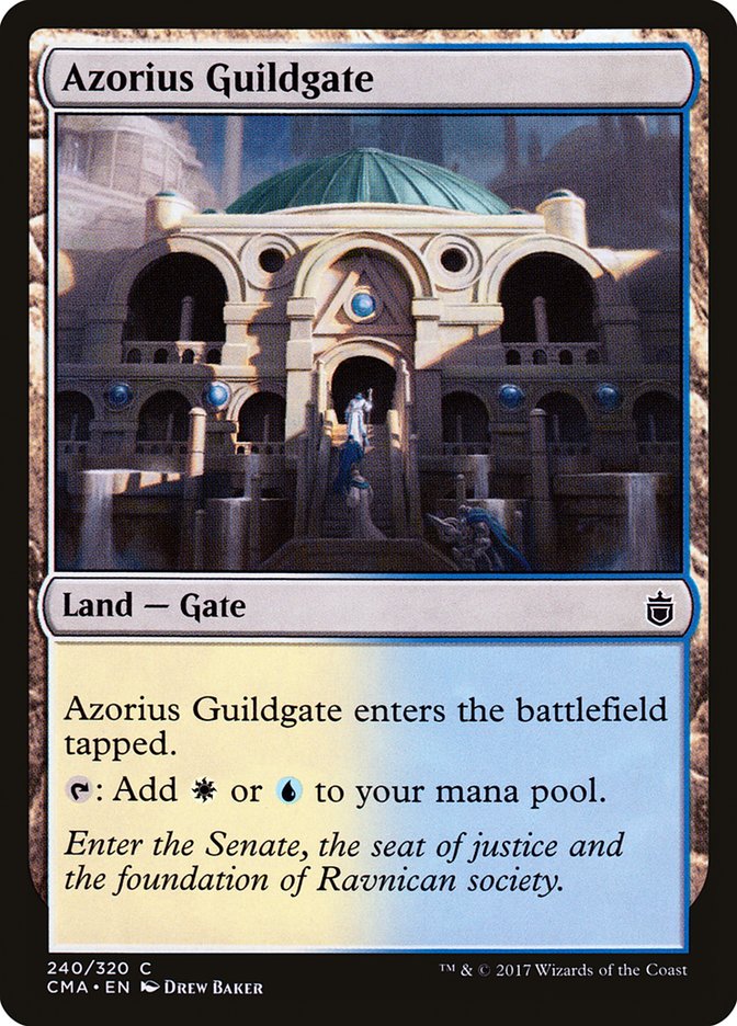 Azorius Guildgate [Commander Anthology] | Game Haven TX