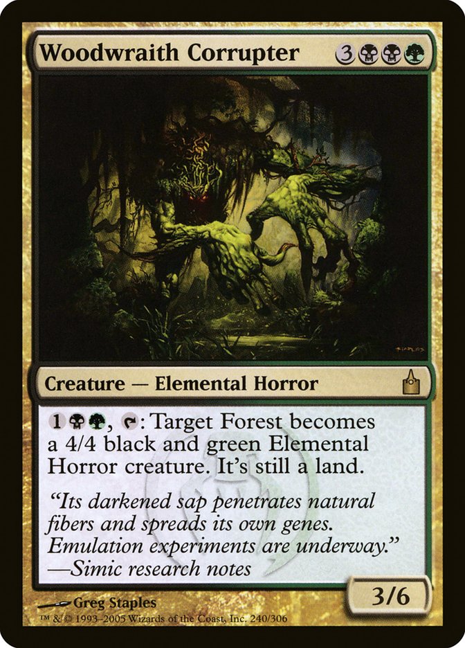 Woodwraith Corrupter [Ravnica: City of Guilds] | Game Haven TX