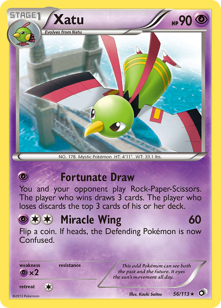 Xatu (56/113) [Black & White: Legendary Treasures] | Game Haven TX