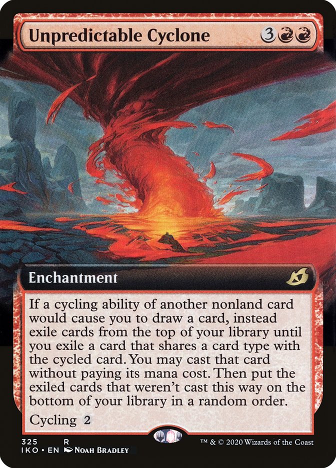 Unpredictable Cyclone (Extended Art) [Ikoria: Lair of Behemoths] | Game Haven TX