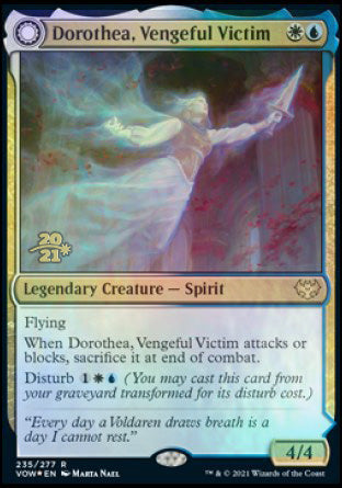 Dorothea, Vengeful Victim // Dorothea's Retribution [Innistrad: Crimson Vow Prerelease Promos] | Game Haven TX