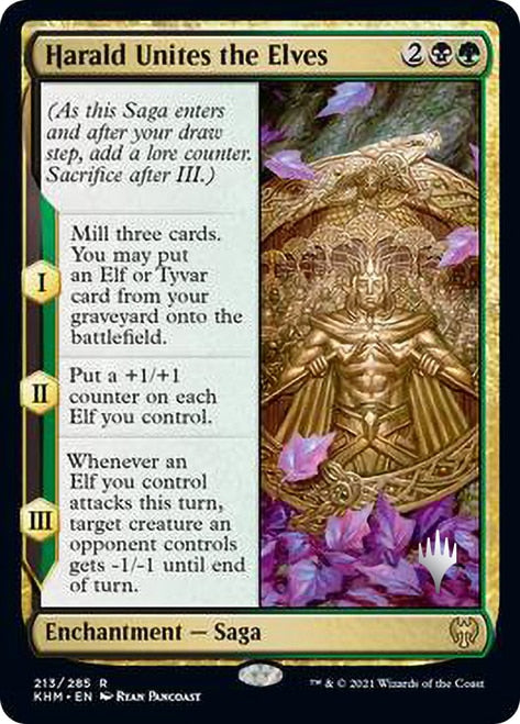 Harald Unites the Elves [Kaldheim Promo Pack] | Game Haven TX