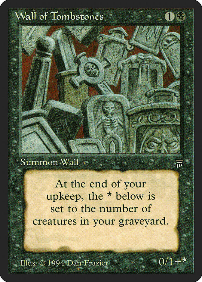 Wall of Tombstones [Legends] | Game Haven TX