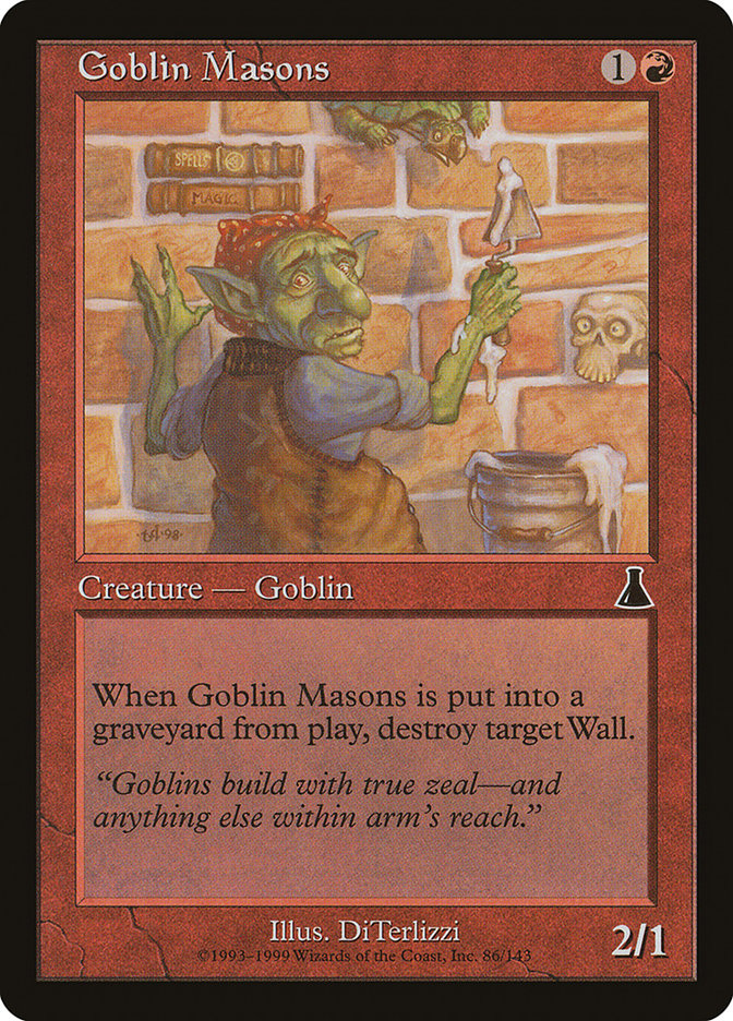 Goblin Masons [Urza's Destiny] | Game Haven TX
