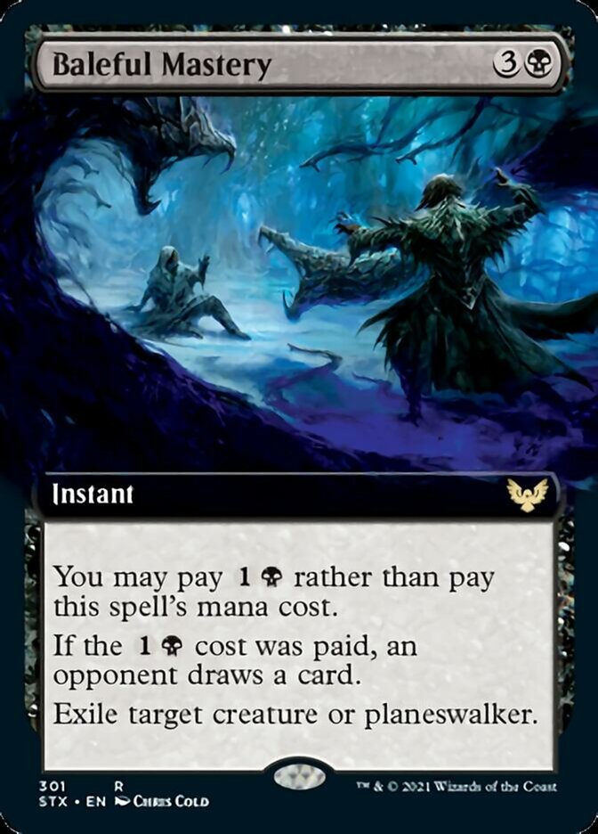 Baleful Mastery (Extended) [Strixhaven: School of Mages] | Game Haven TX