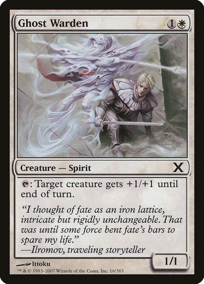 Ghost Warden [Tenth Edition] | Game Haven TX