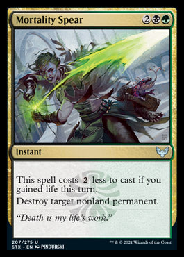 Mortality Spear [Strixhaven: School of Mages] | Game Haven TX