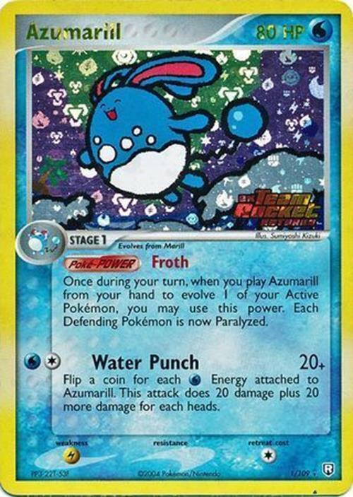 Azumarill (1/109) (Stamped) [EX: Team Rocket Returns] | Game Haven TX