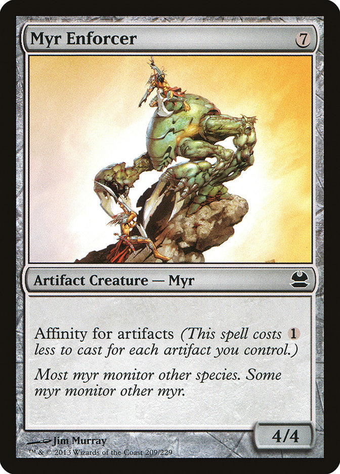 Myr Enforcer [Modern Masters] | Game Haven TX