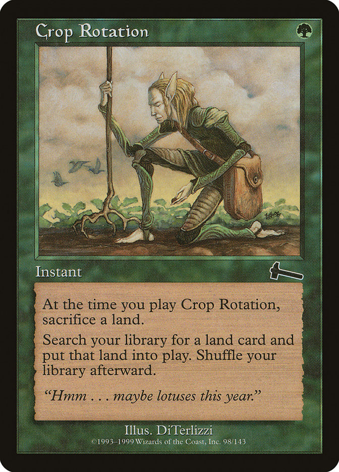 Crop Rotation [Urza's Legacy] | Game Haven TX