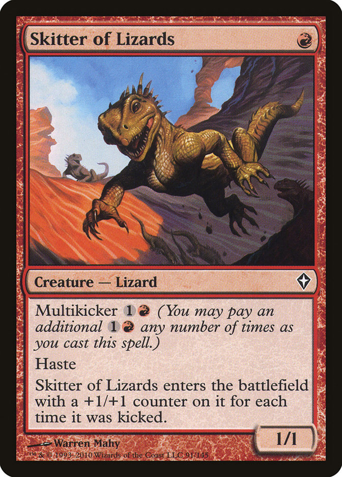 Skitter of Lizards [Worldwake] | Game Haven TX