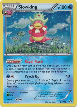 Slowking (21/122) (Cosmos Holo) [XY: BREAKpoint] | Game Haven TX