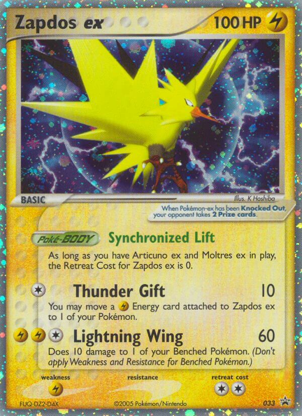 Zapdos ex (033) [Nintendo: Black Star Promos] | Game Haven TX