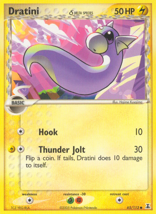 Dratini (65/113) (Delta Species) [EX: Delta Species] | Game Haven TX