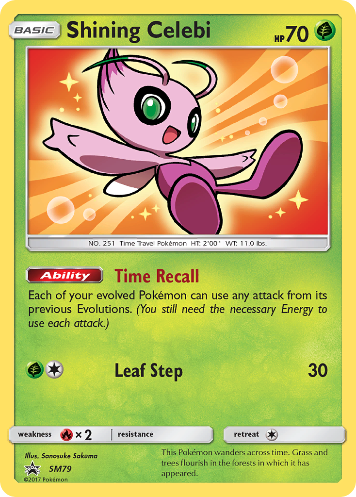 Shining Celebi (SM79) [Sun & Moon: Black Star Promos] | Game Haven TX