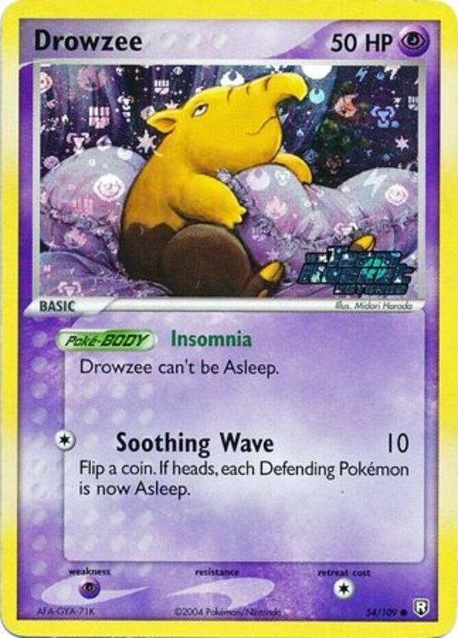 Drowzee (54/109) (Stamped) [EX: Team Rocket Returns] | Game Haven TX