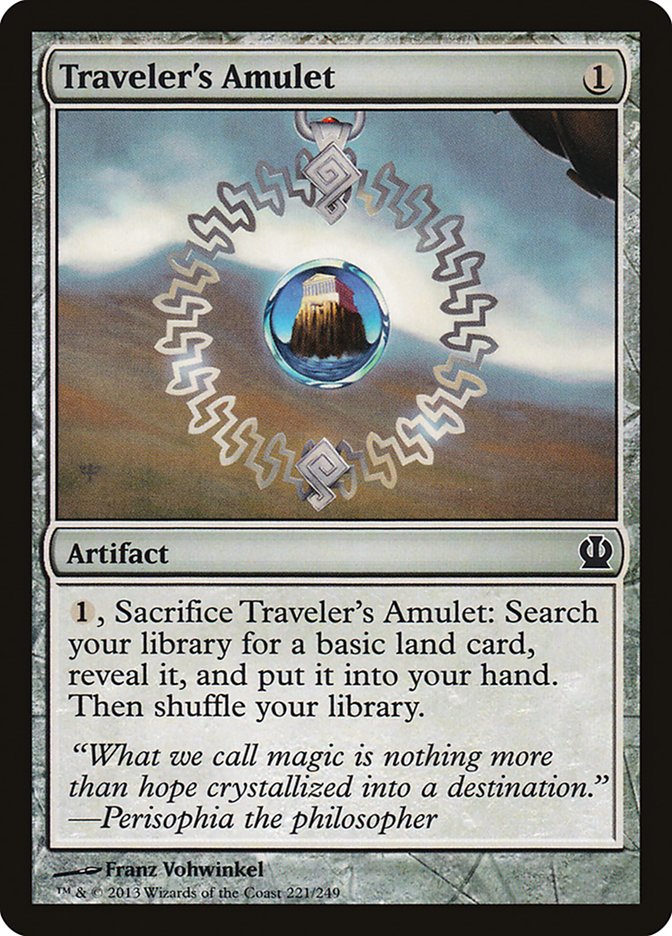 Traveler's Amulet [Theros] | Game Haven TX