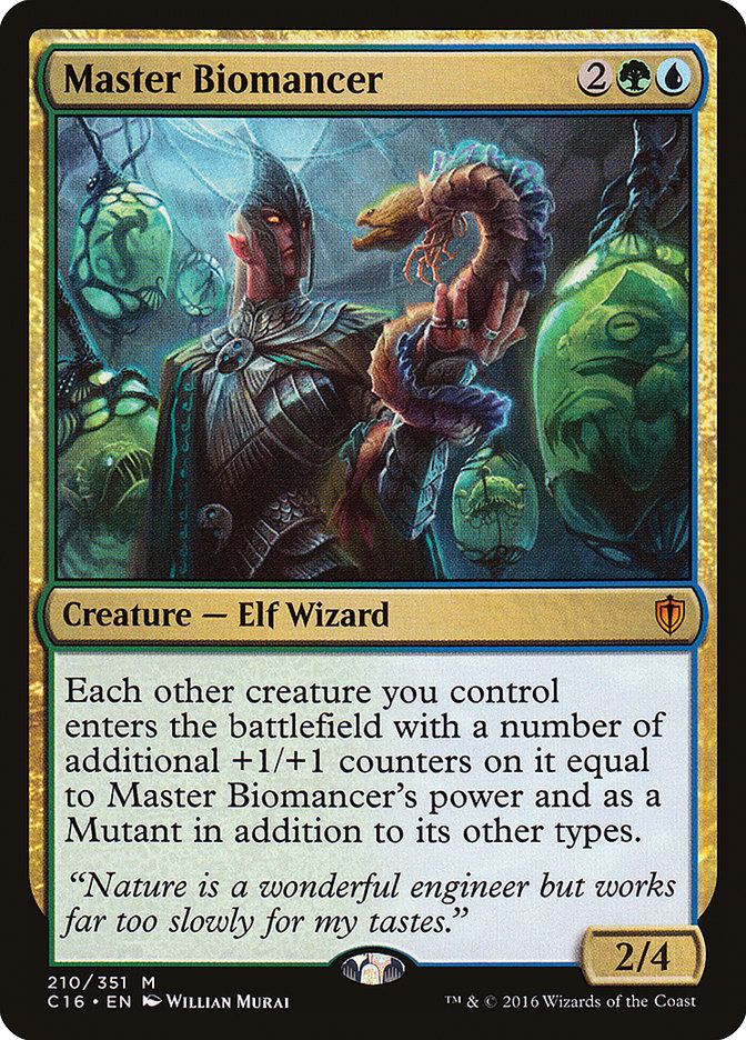 Master Biomancer [Commander 2016] | Game Haven TX