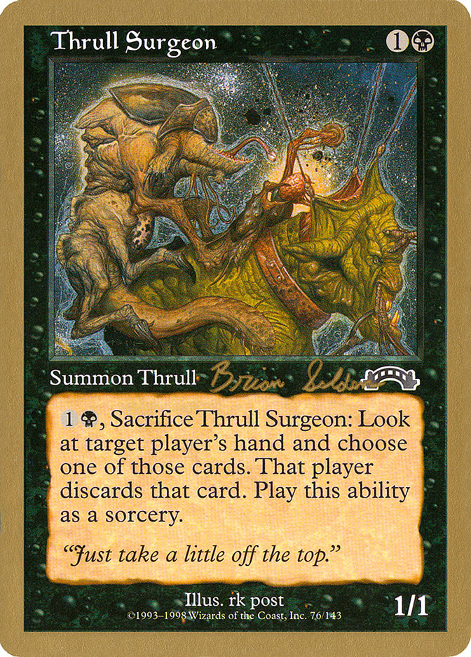 Thrull Surgeon (Brian Selden) [World Championship Decks 1998] | Game Haven TX