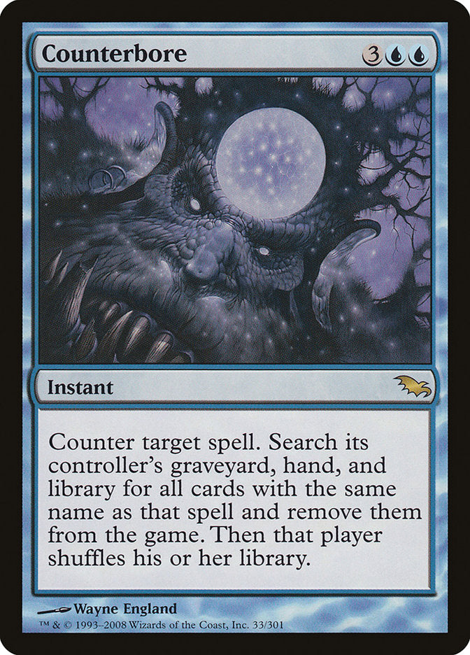 Counterbore [Shadowmoor] | Game Haven TX