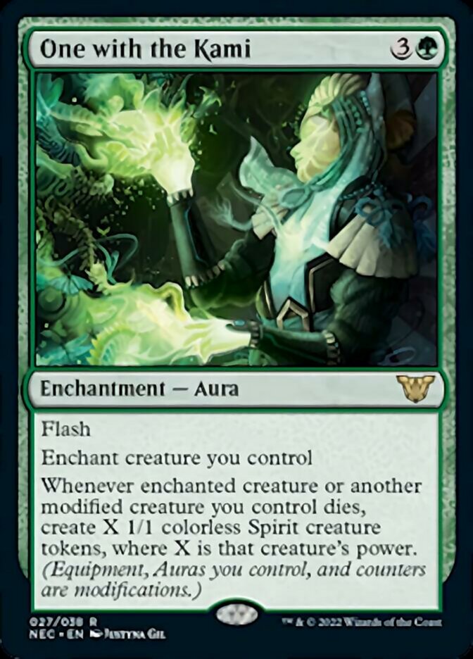 One with the Kami [Kamigawa: Neon Dynasty Commander] | Game Haven TX