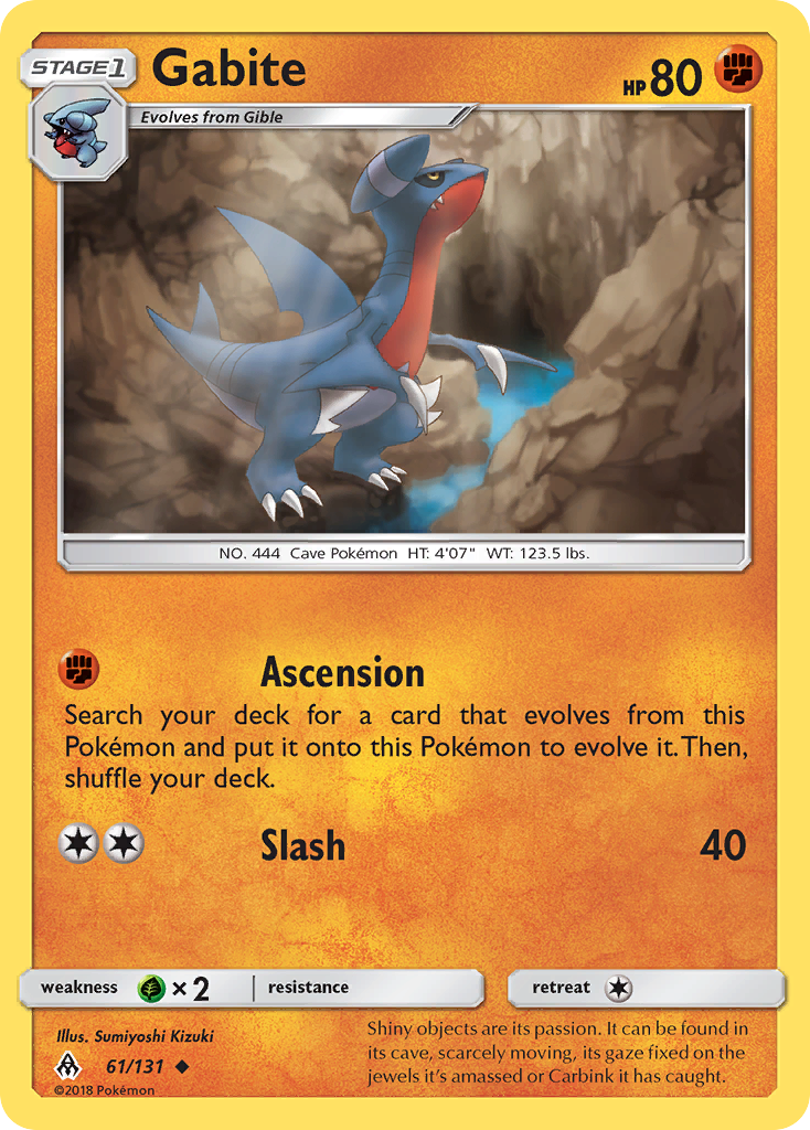 Gabite (61/131) [Sun & Moon: Forbidden Light] | Game Haven TX
