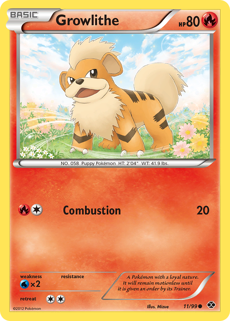 Growlithe (11/99) [Black & White: Next Destinies] | Game Haven TX