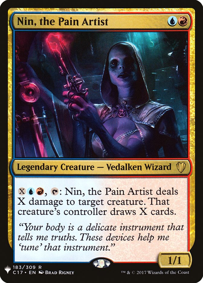 Nin, the Pain Artist [Mystery Booster] | Game Haven TX