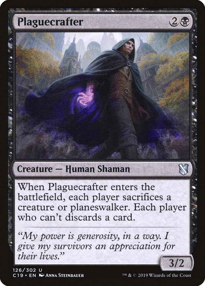 Plaguecrafter [Commander 2019] | Game Haven TX