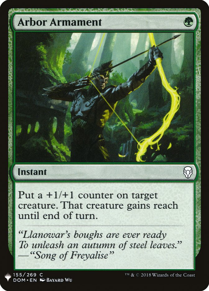 Arbor Armament [Mystery Booster] | Game Haven TX
